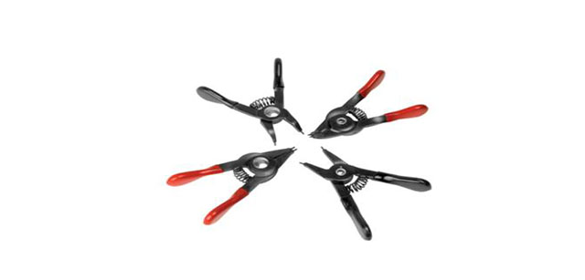 4 Pcs Mini Snap Ring Pliers Set