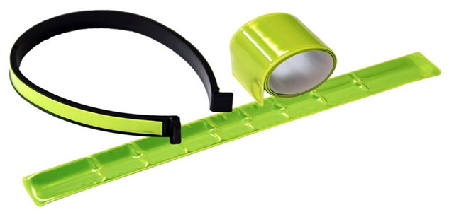 2pc Reflective Arm Bands & Trouser Clips