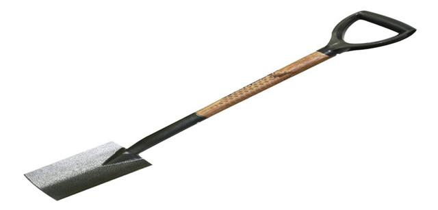 Ash Handle Border Spade Wooden Handle